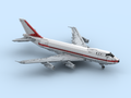 First Boeing 747-100 (factory livery)