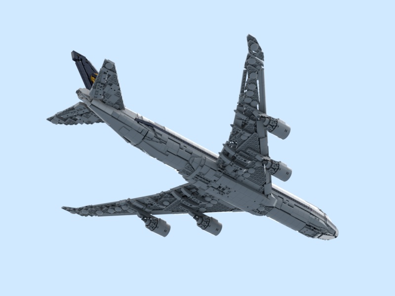 Retro Lufthansa Boeing 747-8I