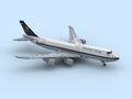Retro Lufthansa Boeing 747-8I