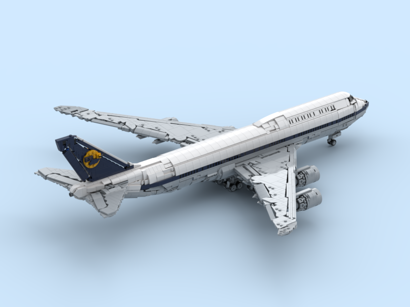 Retro Lufthansa Boeing 747-8I