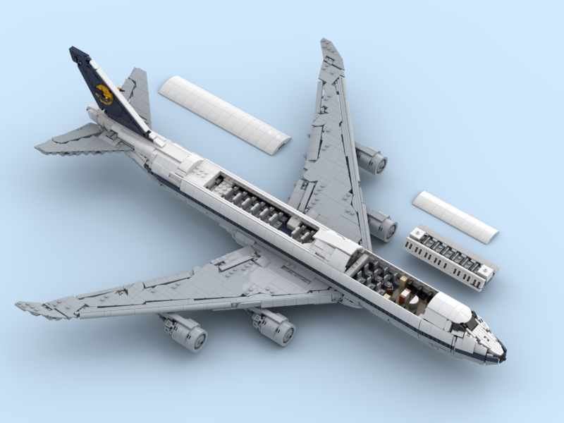 Retro Lufthansa Boeing 747-8I