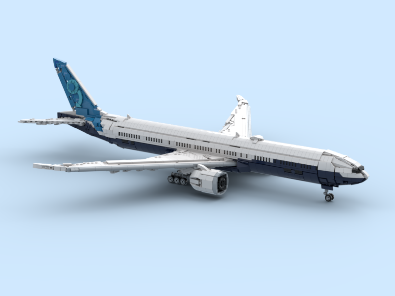 Boeing 777X Factory livery