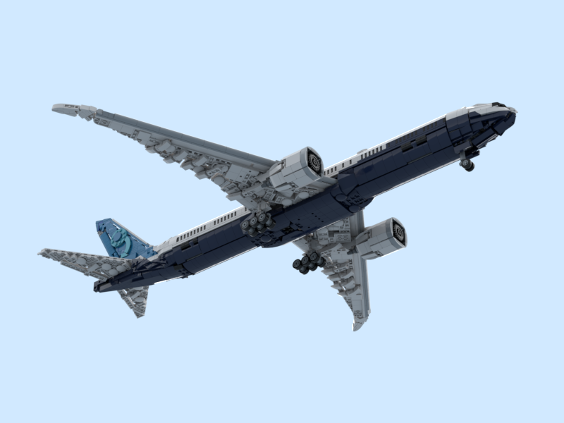 Boeing 777X Factory livery