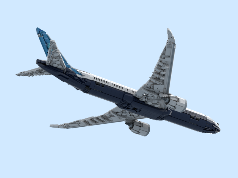 Boeing 777X Factory livery
