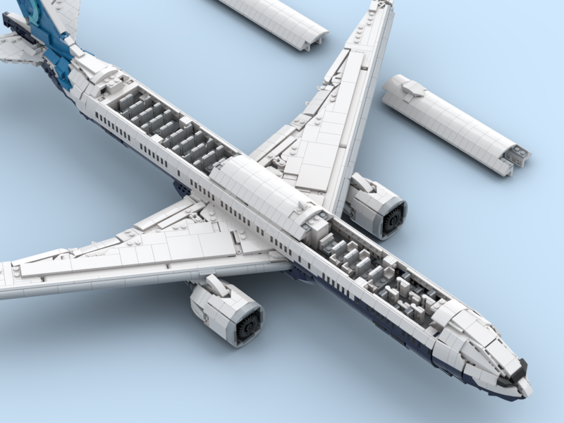 Boeing 777X Factory livery
