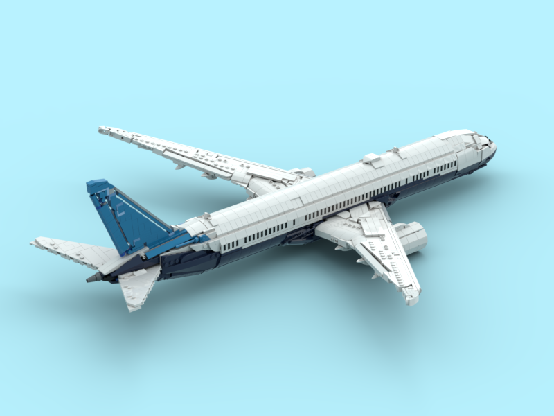 Boeing 787-9 Dreamliner Factory livery