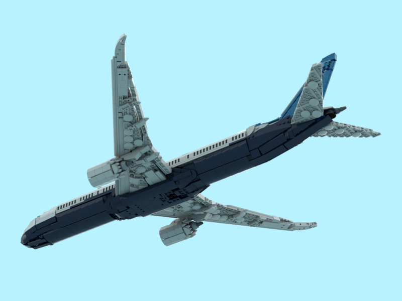 Boeing 787-9 Dreamliner Factory livery