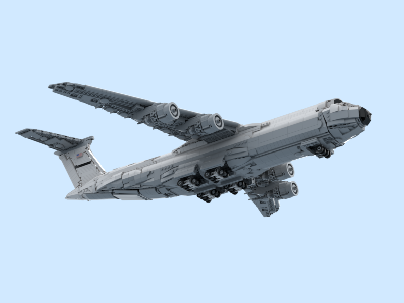 Lockheed C-5 Galaxy Old USAF Livery