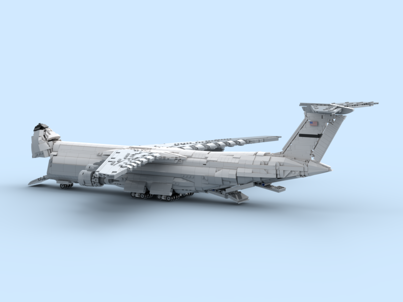 Lockheed C-5 Galaxy Old USAF Livery